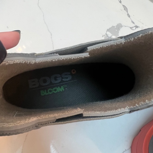 BOGS HOLLY CHELSEA Women's Rain Boots Grey waterproof Size 9 NWOB - Picture 6 of 9